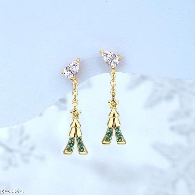 ladies-luxury-ear-cuff-earrings-ins summer meteor earrings