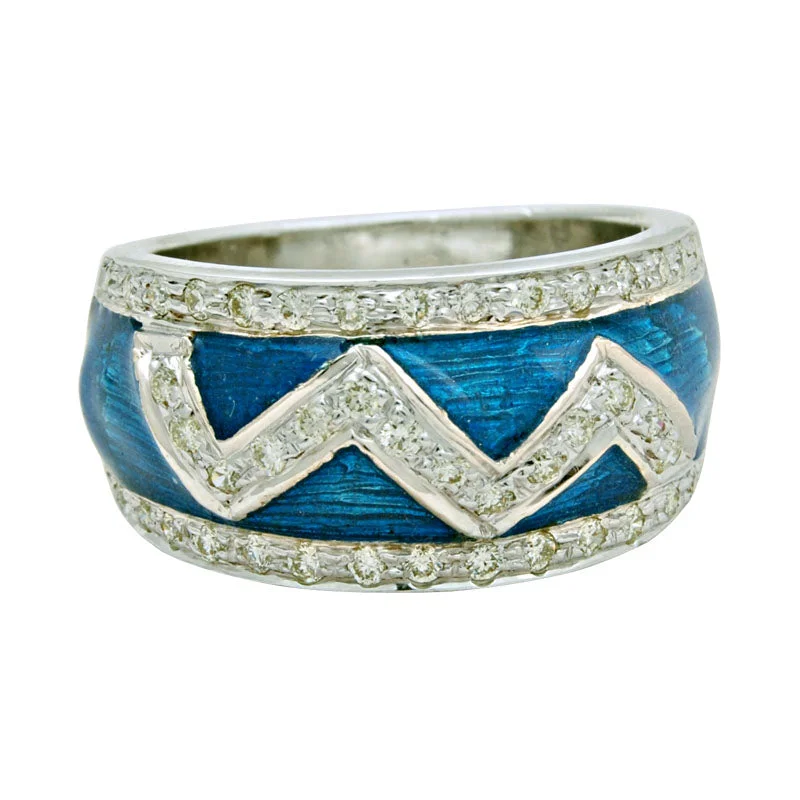 ladies-affordable-sapphire-rings-Ring-Diamond (Enamel)