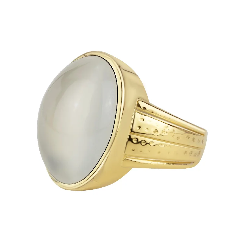 ladies-marquise-cut-sapphire-rings-Ring - Moonstone (1827L)