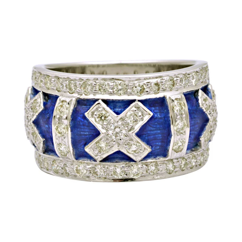 ladies-custom-sapphire-rings-Ring-Diamond (Enamel)