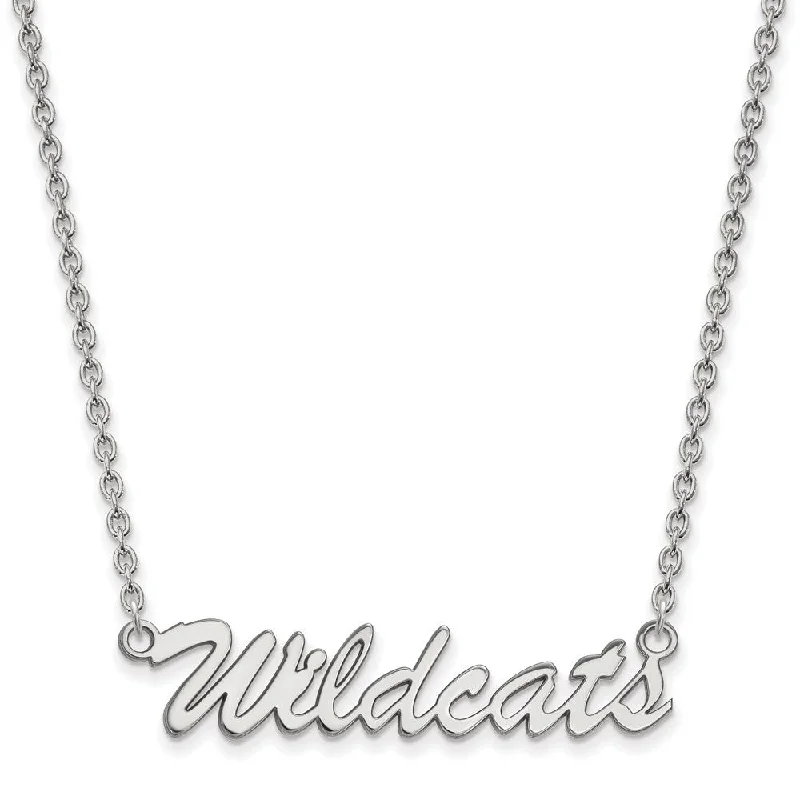 Ladies necklaces with star pendants -Sterling Silver U of Kentucky Medium Pendant Necklace