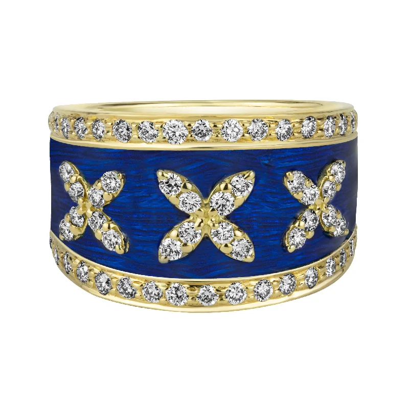 ladies-classic-diamond-rings-Ring - Diamond (enamel) (2360B)