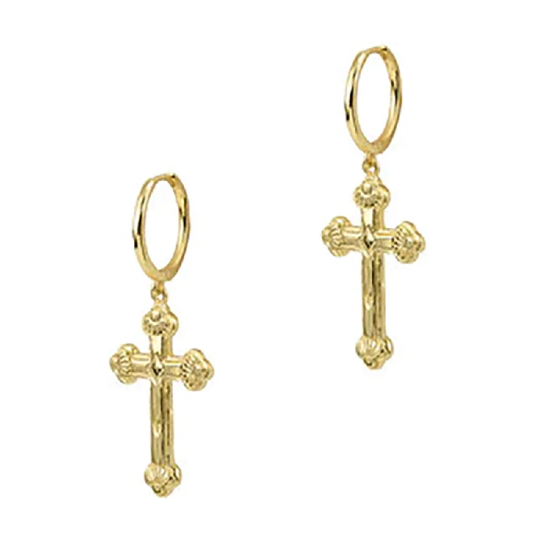 ladies-elegant-tassel-earrings-THE SIENA CROSS EARRINGS