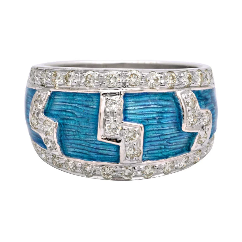 ladies-emerald-cut-platinum-rings-Ring-Diamond (Enamel)