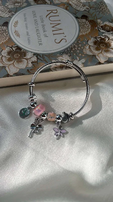 Ladies bracelets slim elegance -Good luck charm bracelet