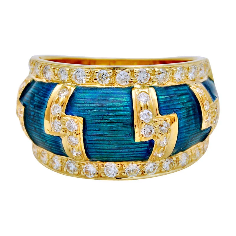 ladies-sapphire-cathedral-rings-Ring-Diamond (Enamel)