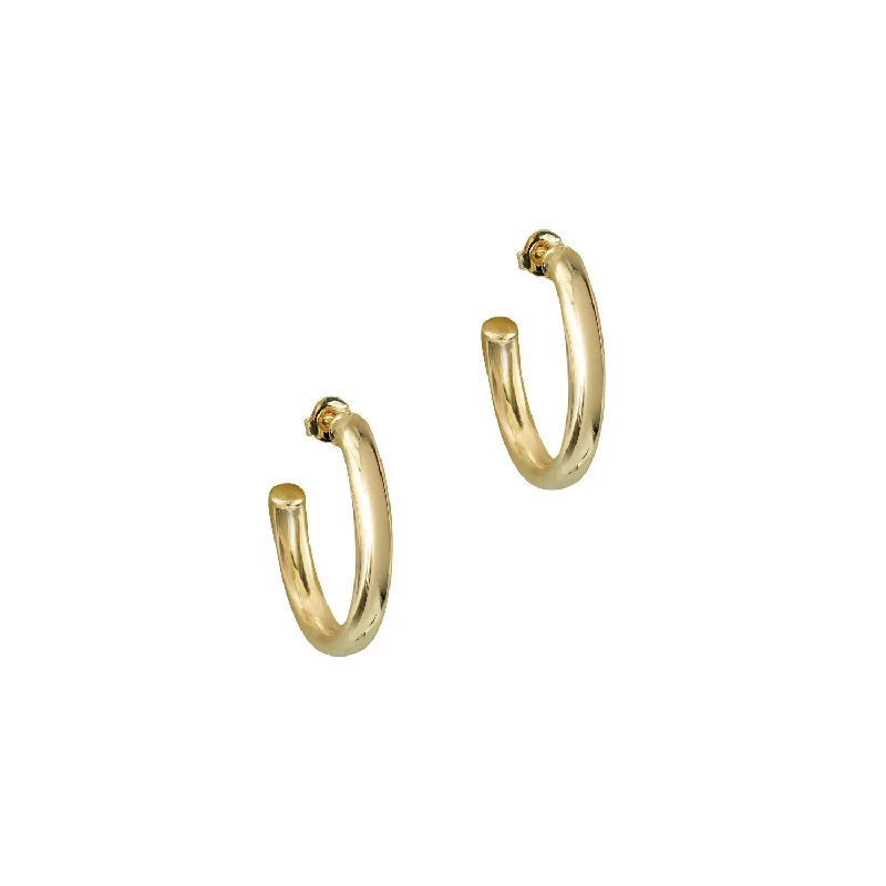 ladies-moon-bar-drop-earrings-THE NATIEL ESSENTIAL HOOP EARRINGS