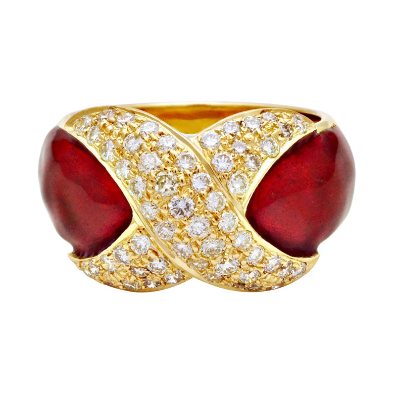 ladies-affordable-sapphire-rings-Ring-Diamond (Enamel)