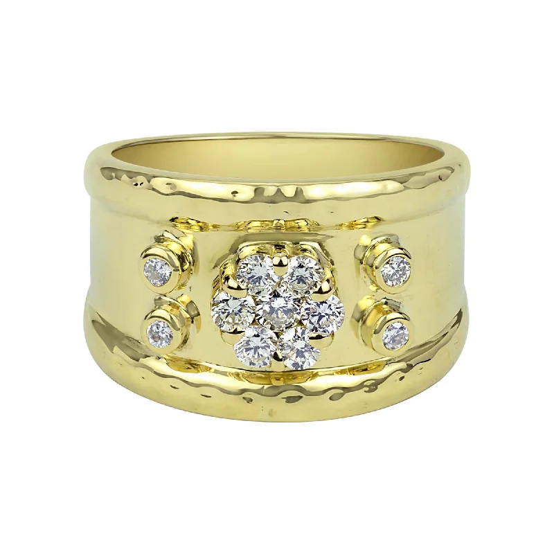 ladies-marquise-cut-gold-rings-Repair - Ring - Diamond (2316A)