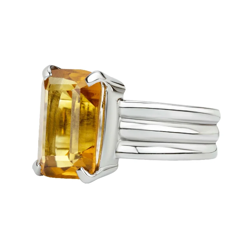 ladies-luxury-emerald-rings-Ring - Citrine