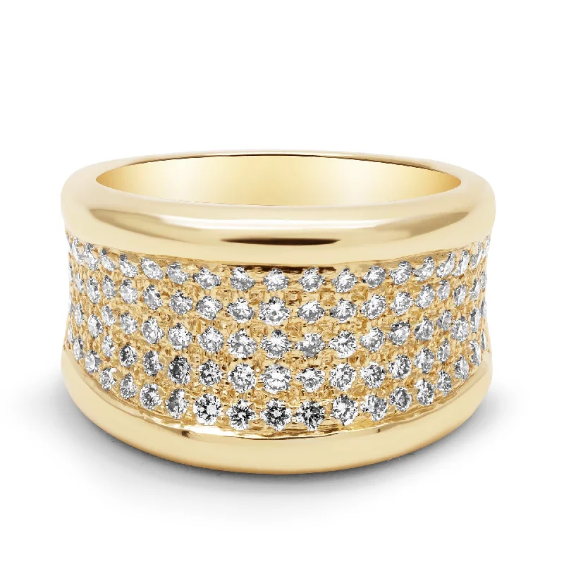 ladies-infinity-gold-rings-Ring - Diamond