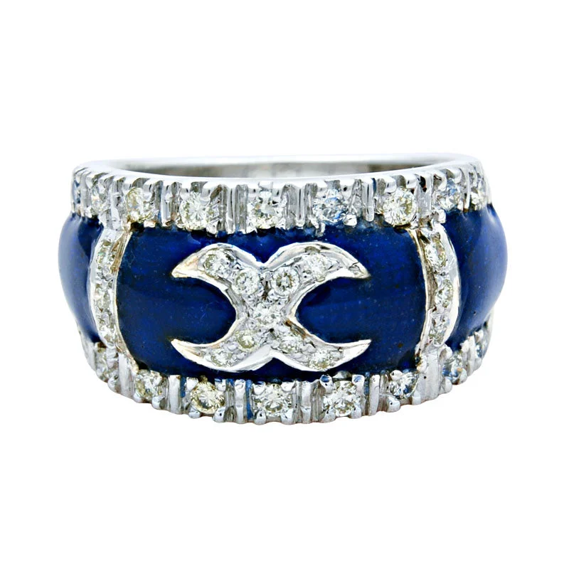 ladies-asscher-cut-sapphire-rings-Ring-Diamond (Enamel)