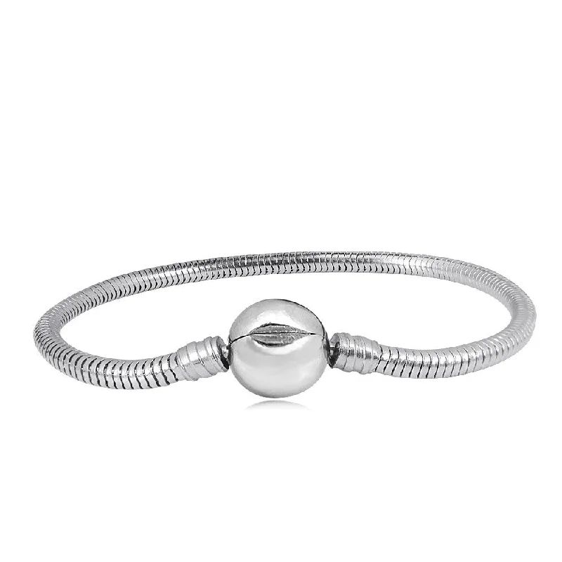 Ladies bracelets for trend elegance -Stainless Steel 3mm Wire Bracelet