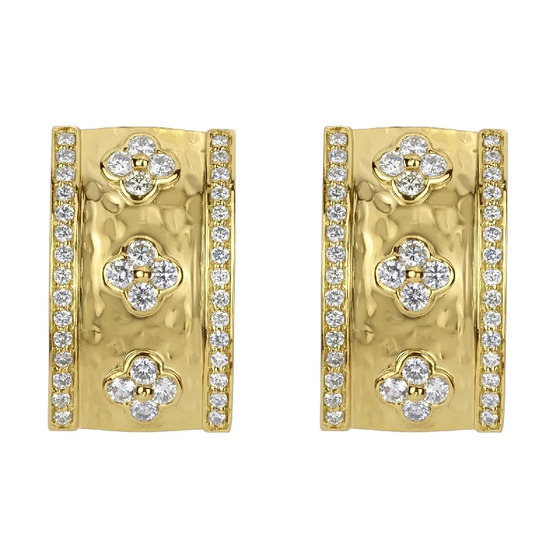 ladies-crystal-diamond-earrings-Earrings - Diamond (2287F)