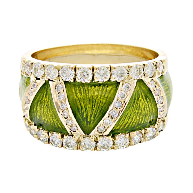 ladies-silver-accent-rings-Ring-Diamond (Enamel)