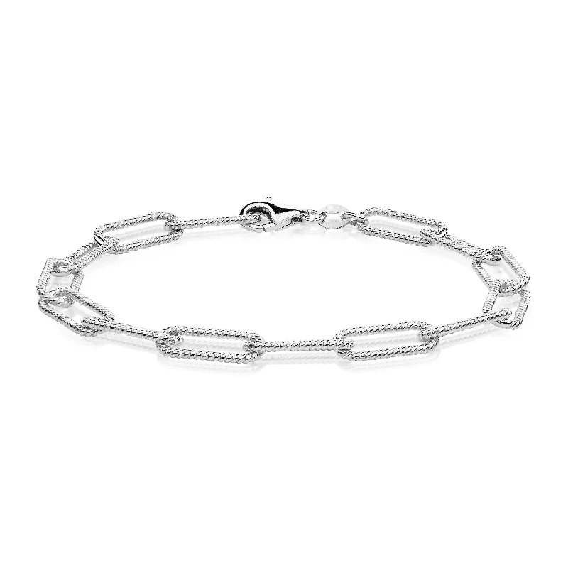 Ladies bracelets for peak elegance -Bracelet in sterling silver