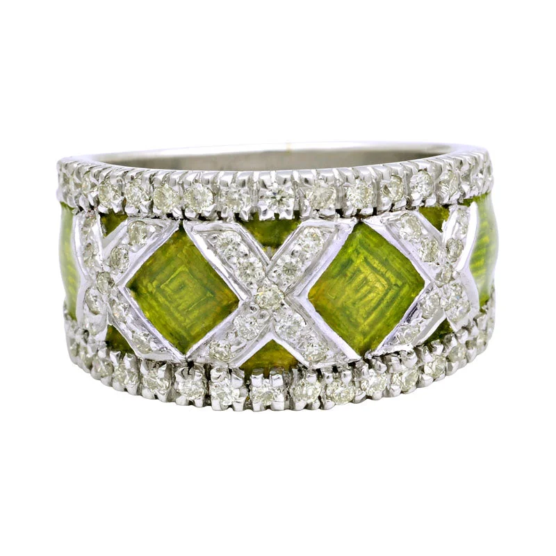 ladies-princess-cut-diamond-rings-Ring-Diamond (Enamel)