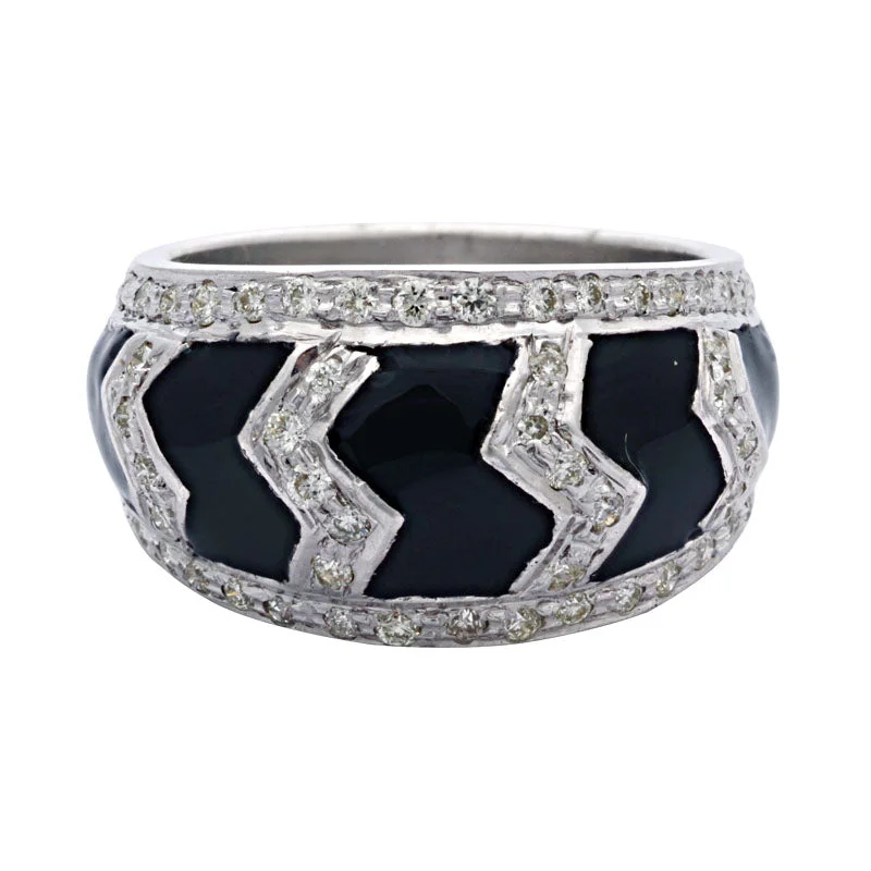 ladies-platinum-cluster-rings-Ring-Diamond (Enamel)